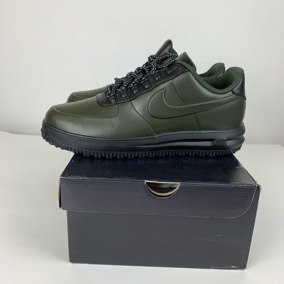 Nike Lunar Air Force 1 Sequoia Black Duckboot Low - Picture 3 of 8